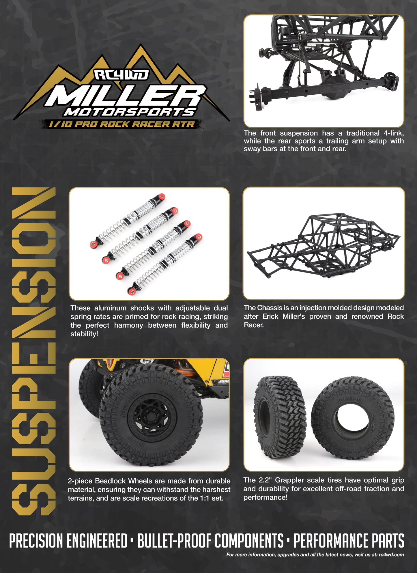 RC4WD Miller Motorsports 1/10 Pro Rock Racer RTR