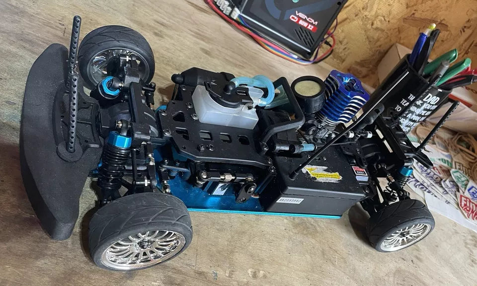 HSP 2 Speed Nitro Tuned on 20% Nitro Fuel! READY TO RUN!