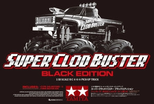 1/10 RC Super Clod Buster Kit, Black Edition, Limited Re-Issue