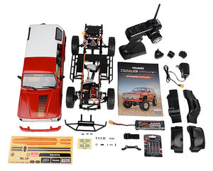 RC4WD Trail Finder 2 RTR w/1985 Toyota 4Runner Hard Body Set (Red)