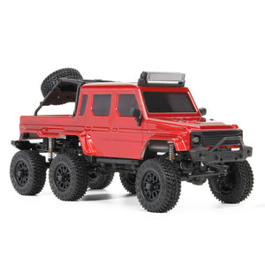 1/24 Tetra24 X3 Portal Edition 6x6 RTR Scale Mini Crawler, V2, Red