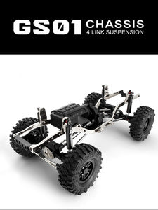 KOMODO Off-Road Adventure Vehicle Kit, 1/10 Scale, w/ a GS01 Chassis, and 4WD