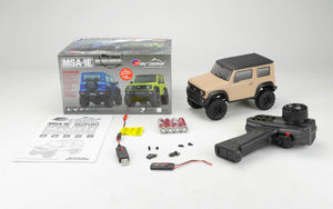 MSA-1E 1/24 Suzuki Jimny JB74 Scale Crawler, RTR Ivory