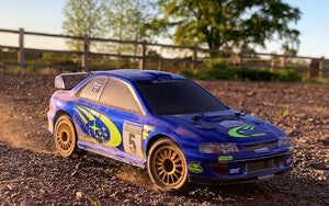 GT24 1/24 Scale Micro 4WD Brushless RTR, Subaru WRC