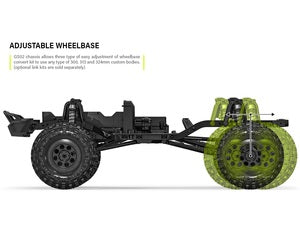 GS02 Komodo Double Cab TS 1/10 Scale Trail Crawler Kit