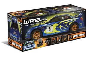 WR8 Nitro 3.0 2001 WRC Subaru Impreza 1/8 Scale 4WD RTR Rally Car