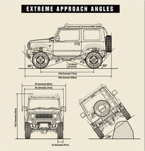 Mini-Z 4x4 Suzuki Jimny, APIO TS4 Medium Gray