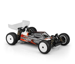 S2 - Schumacher Cat L1 Evo Clear 1/10 Buggy Body w/ Carpet / Turf Wing