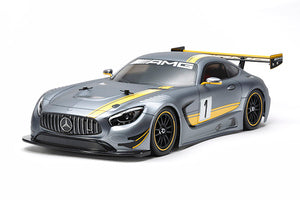 1/10 RC TT02 Mercedes AMG GT3 Touring Car Kit, w/HobbyWing THW 1060 ESC