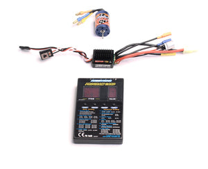 A1 Combo, EzRun 18A SL ESC, EzRun Series 12T/2030(7800Kv) Motor, Digital LED Program Card