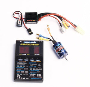 A2 Combo, EzRun 18A SL ESC, EzRun Series 18T/2030(5200Kv) Motor, Digital LED Program Card