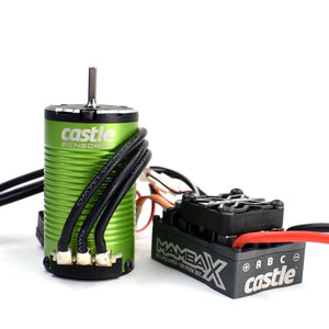 Mamba X SCT 25.2V Waterproof ESC, 1412-2100KV Sensored Motor Combo