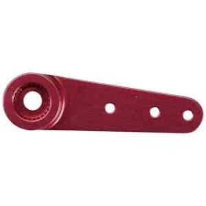 1" Single Red Aluminum Standard Servo Horn