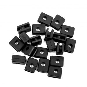 Square Servo Grommets, 20-Pack