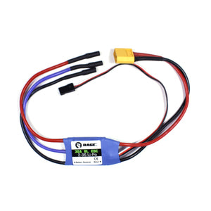 30Amp, 2-3S Brushless ESC w/BEC for Airplanes