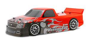 Venom T-10 Body, 200/WB255mm, Use 3mm Offset Wheels, 190mm