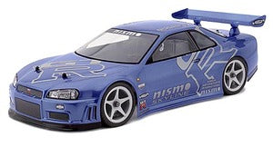 Nissan Skyline R34 GT-R Body, Clear, 200mm