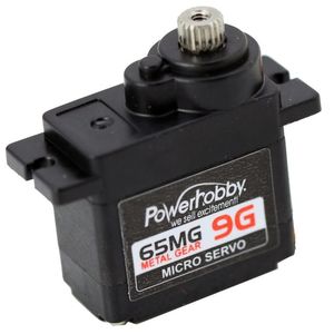 65MG Metal Gear Digital 9G Micro Servo 0.11sec/30oz @ 6.0V High Performance Digital Servo