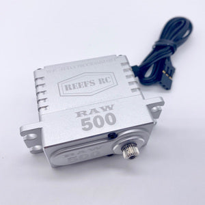 Raw 500 High Torque High Speed HV Waterproof Brushless Servo .095/500 @7.4V