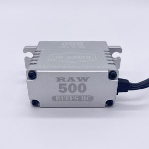 Raw 500 High Torque High Speed HV Waterproof Brushless Servo .095/500 @7.4V