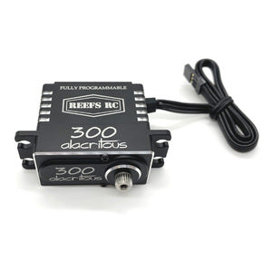 300 Alacritous (Lightning Fast) Programmable High Speed Brushless Servo