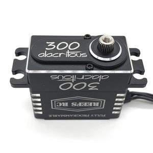 300 Alacritous (Lightning Fast) Programmable High Speed Brushless Servo