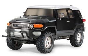 1/10 RC Toyota FJ Cruiser Black Special Kit CC01 with Black Painted Body