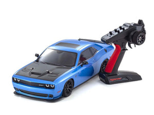 1/10 EP 4WD Fazer Mk2 2015 Dodge SRT Challenger Hellcat Crazy B5 Blue, RTR Touring Car