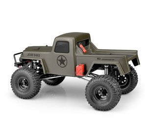 JCI Creep Clear Body for 12.3" Wheelbase Crawlers