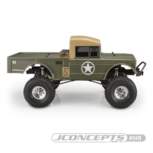 M117 Lloyd Clear Body, fits 12.3" Wheelbase Crawlers