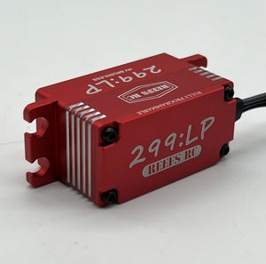 299LP Special Edition Red High Speed High Torque Low Profile Brushless Servo .0.57/313 @8.4V