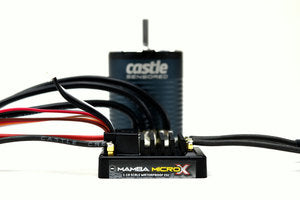 Mamba Micro X ESC (12.6V), w/ 1406 -1900KV Sensored Brushless Motor, Combo