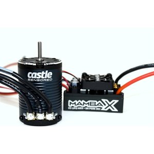 Mamba X 25.2V Waterproof ESC and 1406-1900KV Sensored Motor Combo