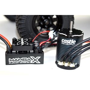 Mamba X 25.2V Waterproof ESC and 1406-1900KV Sensored Motor Combo