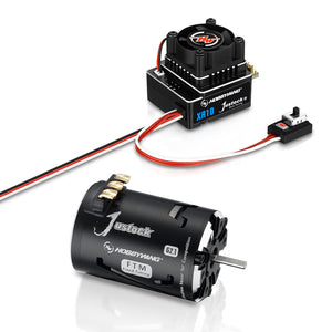 XERUN XR10 Justock G3 ESC & Justock G2.1 Sensored Brushless Motor (13.5T Turn) Combo