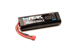 PowerMax Sport 4200mAh LiPo Battery, 7.4V, Deans Connector