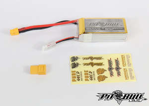 Pure Gold 50c 3s 3600mAh 11.1V Softcase Lipo Battery, w/ LED Battery Check - XT60 +Deans Plug