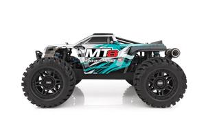 Rival MT8 1/8 Scale 4WD Teal Electric Monster Truck, RTR, w/ LiPo & Charger- Combo