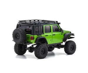 MINI-Z 4x4 Series MX-01 Readyset Jeep Wrangler Unlimited Rubicon with Accessory Parts Mojito