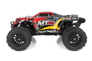 RIVAL MT10 1/10 Scale RTR Electric Brushless 4WD Monster Truck V2, Red