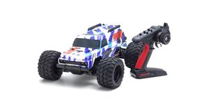 1980 Mad Wagon 1/10 4WD RTR Brushless Monster Truck, Blue